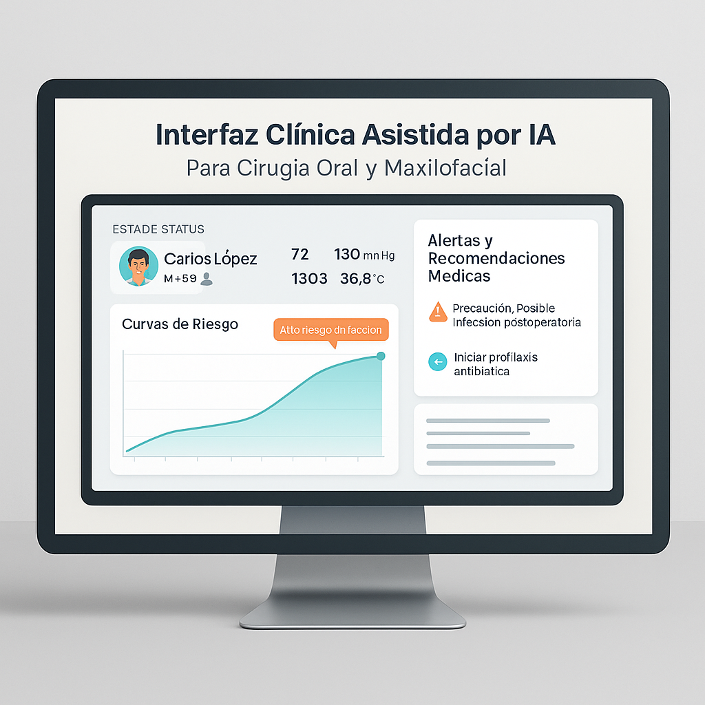 Interfaz IA en Cirugía Maxilofacial