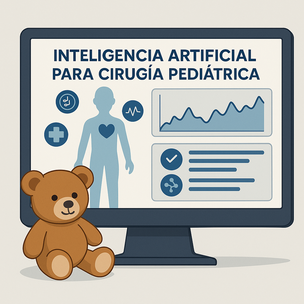Mockup de Interfaz IA en Cirugía Pediátrica
